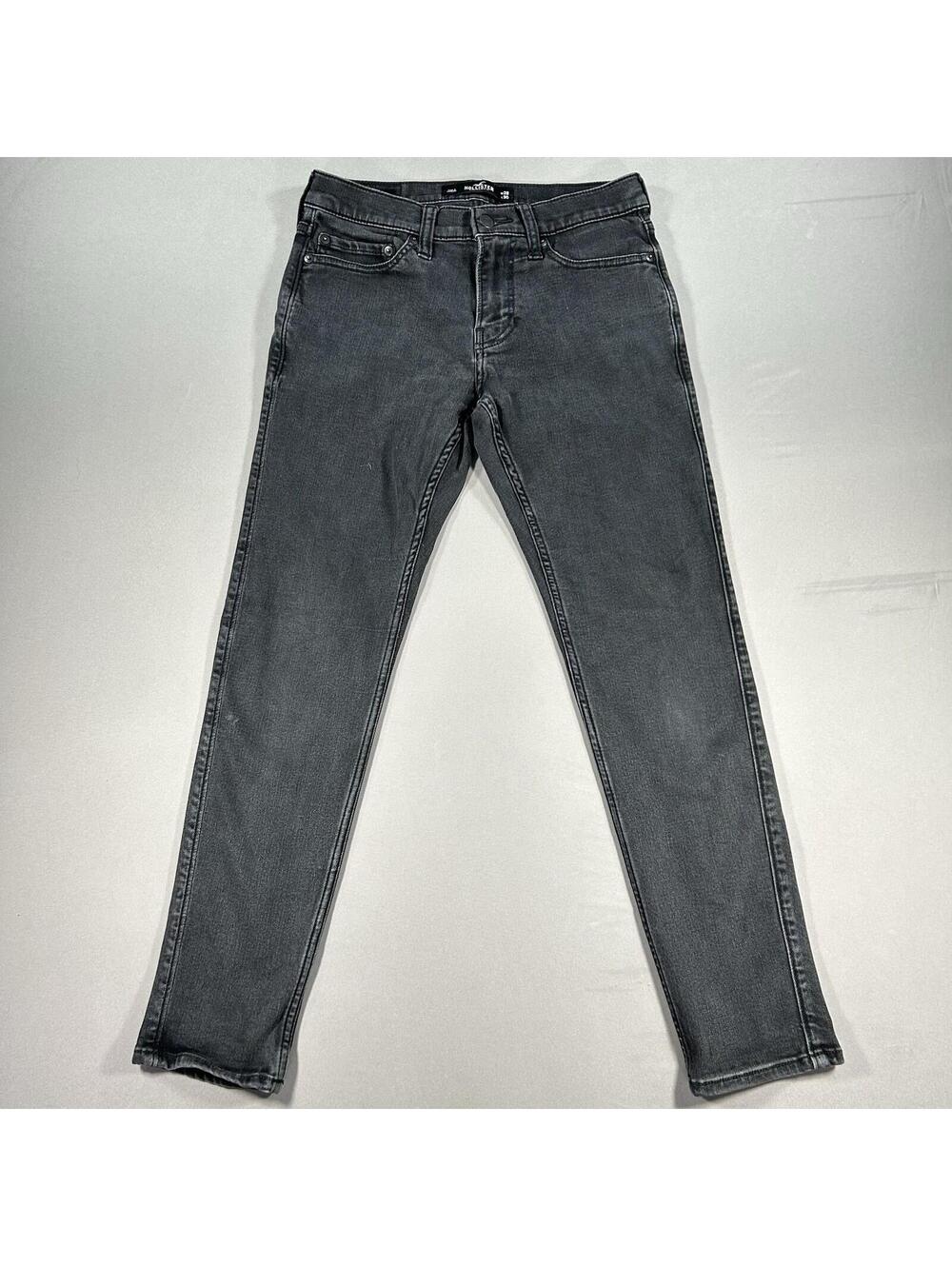 Hollister Skinny Jeans Black Advanced Stretch Women's W29 x L30 (Actual 28x28)